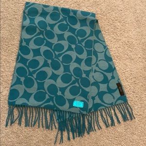 Coach Cashmere Signature Scarf